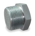 Zoro Select 2" MNPT Galvanized Hex Head Plug 1MPN2