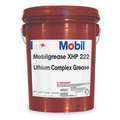 Mobil Mobil Grease Multipurpose Grease, XHP 222, Lithium Complex, 5 Gal, Blue 105842