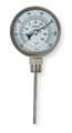 Zoro Select Bimetal Thermom, 3 In Dial, -20 to 120F 1NFZ8