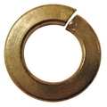 Zoro Select Split Lock Washer, For Screw Size 3/4 in Silicon Bronze, Plain Finish, 10 PK U43150.075.0001