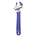 Westward 12 in. Chrome Adjustable Wrench with 1-1/2 in. Capacity 1NYC5