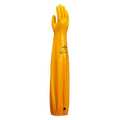 Showa 26" Chemical Resistant Gloves, Nitrile, 8, 1 PR 772M-08