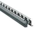 Ashland Conveyor Flow Rail, 5 ft L, 3 5/8 in W, 260 lb/ft (5 ft Supports) Max Load Capacity W05FR410015