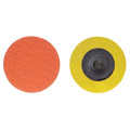 Norton Abrasives Quick Change Disc, CerAlO, 2in, 80G, TR, PK25 66261162324