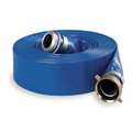 Spiraflex Blue 1-1/2" ID x 50 ft. PVC Water Discharge Hose BL DP150-50MF-G