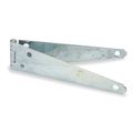Zoro Select 1 5/16 in W x 6 in H zinc plated Strap Hinge 1RCH1