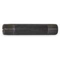 Zoro Select 1/2" x 5" Black Pipe Nipple Sch 160 82408