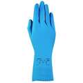 Ansell 12" Chemical Resistant Gloves, Natural Rubber Latex, 7, 1 PR 88-356
