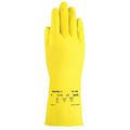Ansell 12" Chemical Resistant Gloves, Natural Rubber Latex, 7, 1 PR 87-198