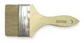 Zoro Select 4" Chip Paint Brush, China Hair Bristle, Unfinished Wood Handle, 12 PK 5CJG9