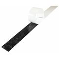 Zoro Select 1/4" Comm. Grade Neoprene Rubber Strip, 2"x36", Black, 50A BULK-RS-N50-897