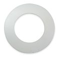 Zoro Select Gasket, Ring, 3/4 In, Virgin PTFE, White D006150R202027