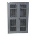 Durham Mfg 14 ga. Heavy-Duty Steel Storage Cabinet, 36 in W, 60 in H, Stationary EMDC-361860-95