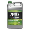 Zerex Antifreeze Coolant: Bottle, 1 gal, Concentrated, IAT, Ethylene Glycol, Original, Green ZX001