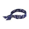 Chill-Its By Ergodyne Cooling Bandana, Universal, Blue 6700