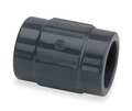 Zoro Select PVC Coupling, FNPT x FNPT, 3 in Pipe Size 830-030