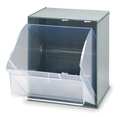 Quantum Storage Systems Plastic Tip-Out Bin Gray QTB301GY
