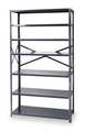 Quantum Storage Systems Metal Shelving Unit, 18"D x 42"W x 75"H, 8 Shelves, Steel MSU-8