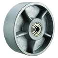 Zoro Select Caster Wheel, Ductile Iron, 8 in., 1500 lb. P-D-080X020/050R