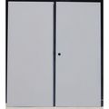 Ceco Flush Double Door, RHR, 80 in H, 72 in W, 1 3/4 in Thick, 16 Gauge Steel, Type: 1 OI 18CRS 6068 F RHRA C1 LC1 BU-CE