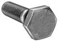 Zoro Select Grade B7, 5/8" Hex Head Cap Screw, Black Oxide Steel, 3-1/4 in L, 5 PK HVHS.000412.50