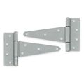 Zoro Select 2 in W x 6 in H Galvanized Steel Tee Hinge 1WBE5