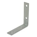 Zoro Select Corner Brace, Steel, 5/8 Wx2 In L, PK2, Holes per Leaf: 1 1WDE2