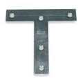 Zoro Select T Plate, Steel, 5 In W 1WDK6