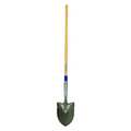 Westward Not Applicable 14 ga Round Point Shovel, Steel Blade, 48 in L Natural Wood Handle 1WG31