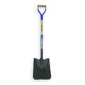 Westward 14 ga Square Point Shovel, Steel Blade, 30 in L Natural Wood Handle 1WG34