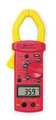 Amprobe Clamp Meter, LCD, 600 A, 1.6 in (41 mm) Jaw Capacity, Cat III 300V Safety Rating AC68C