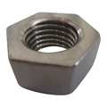 Zoro Select Jam Nut, 5/8"-18, 18-8 Stainless Steel, Not Graded, Plain, 3/8 in Ht, 25 PK U51092.062.0001