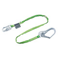 Honeywell Miller Shock Absorbing Lanyard, 6 ft., Green 219TWRS-Z7/6FTGN