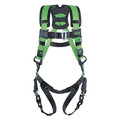 Honeywell Miller Full Body Harness, L/XL, Polyester R10CN-TB/UGN