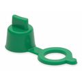 Gf&D Systems Grease Fitting Cap, Green, PK10 1XGL3