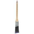 Zoro Select 1" Angle Sash Paint Brush, Polyester Bristle, Sealed Wood Handle 1XRL1