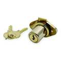 Zoro Select Cabinet and Drawer Dead Bolt Locks, Keyed Alike, CH751 Key, For Material Thickness 7/8 in 1XRX6
