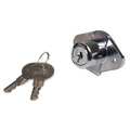 Zoro Select Cabinet and Drawer Dead Bolt Locks, Keyed Alike, CH751 Key, For Material Thickness 1 3/8 in 1XRX5