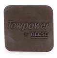 Reese Receiver Tube Cover, 2 In, Black 7000600