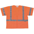 Condor Large Class 3 High Visibility Vest, Orange 1YAT4