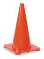 Zoro Select Traffic Cone, 18 In.Red 1YBW5