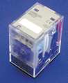 Omron General Purpose Relay, 24V AC Coil Volts, Square, 8 Pin, DPDT MY2Z-AC24