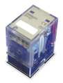 Omron General Purpose Relay, 120V AC Coil Volts, Square, 14 Pin, 4PDT MY4Z-AC110/120(S)