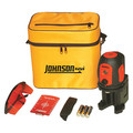 Johnson Level & Tool Dot Laser Level, Int/Ext, Red, 200 ft. 40-6680