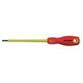 Westward Insulated Slotted Screwdriver 1/8 in Round 1YXJ9