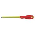 Westward Insulated Slotted Screwdriver 5/16 in Round 1YXK4