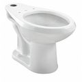 American Standard Toilet Bowl, 1.1/1.6 gpf, Flush Valve, Floor Mount, Elongated, White 3043001PL.020