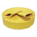 Zoro Select 2" ID x 100 ft Rubber Water Discharge Hose 250 PSI YL 45DU30