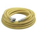 Continental 1-1/2" x 50 ft Nitrile Coupled Multipurpose Air Hose 1000 psi YL MSH150-50MF-G
