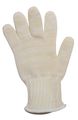 Condor Heat Resistant Glove, Yellow/White, L 1ZPP3